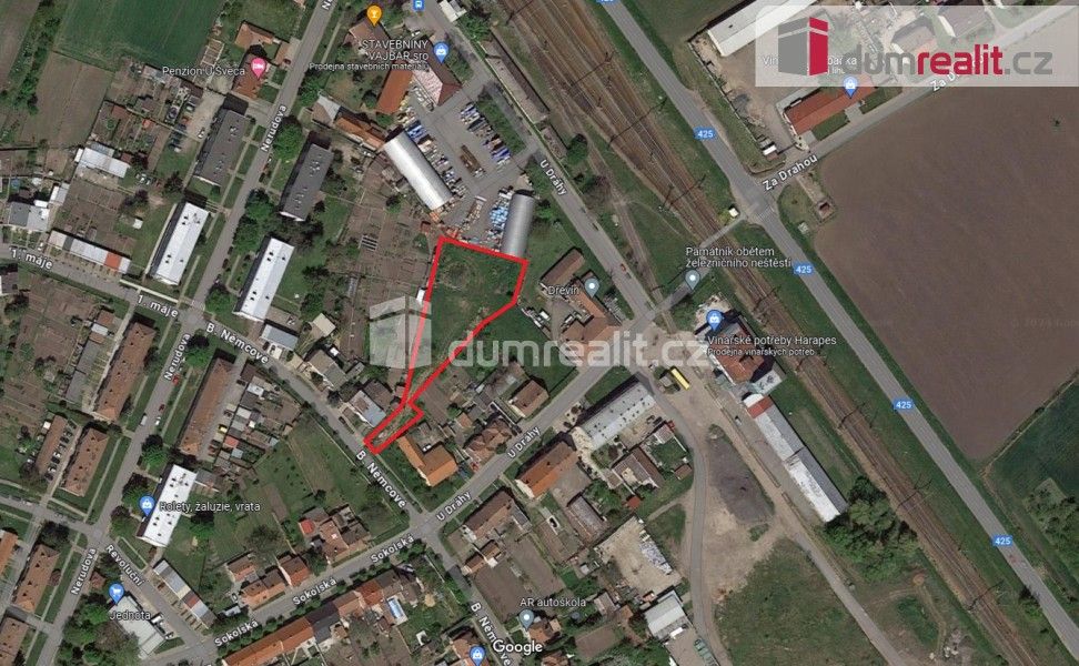Prodej pozemek pro bydlení - Boženy Němcové, Podivín, 2 401 m² - 5