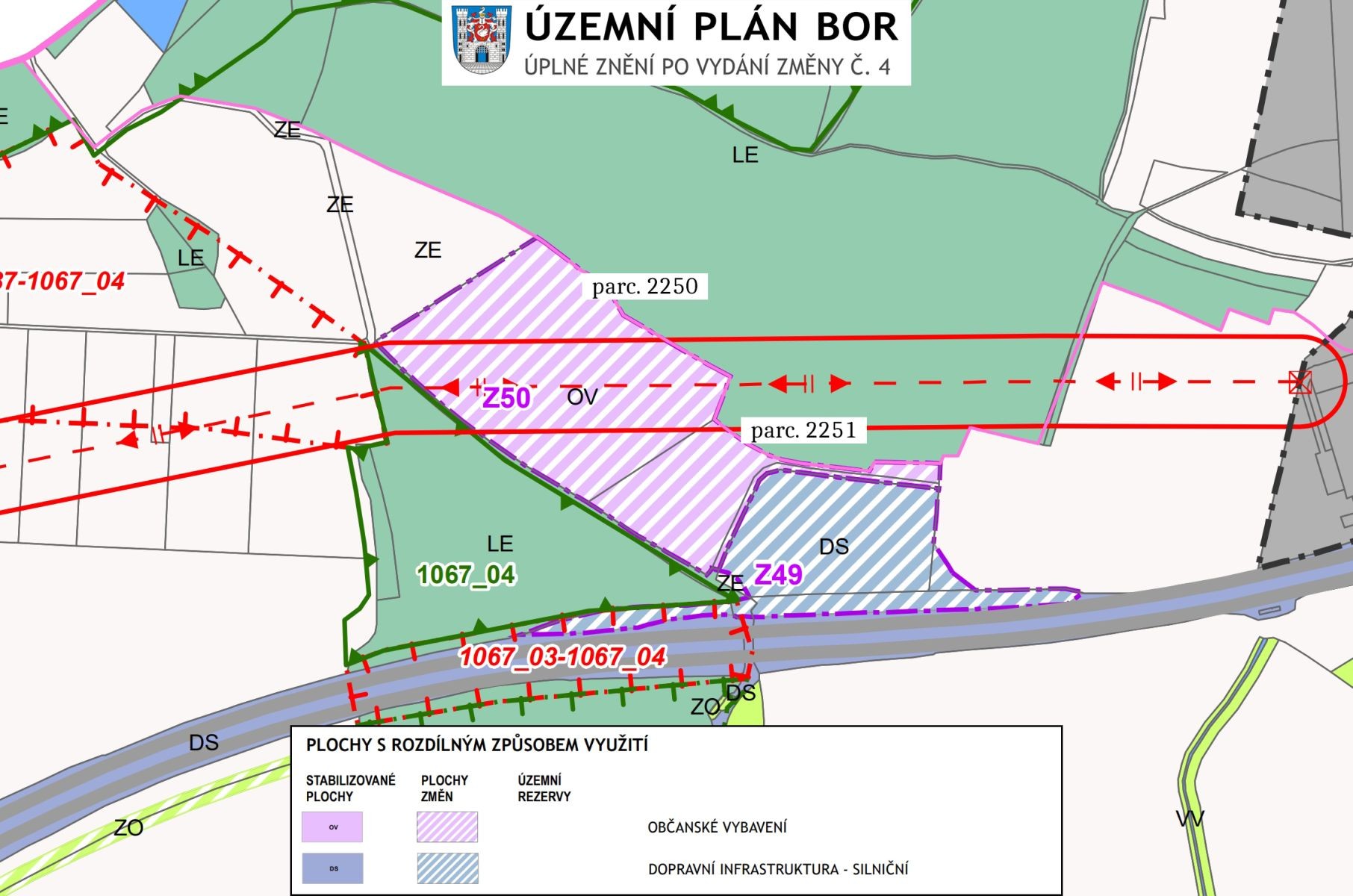 Prodej komerční pozemek - Bor Doly - 2