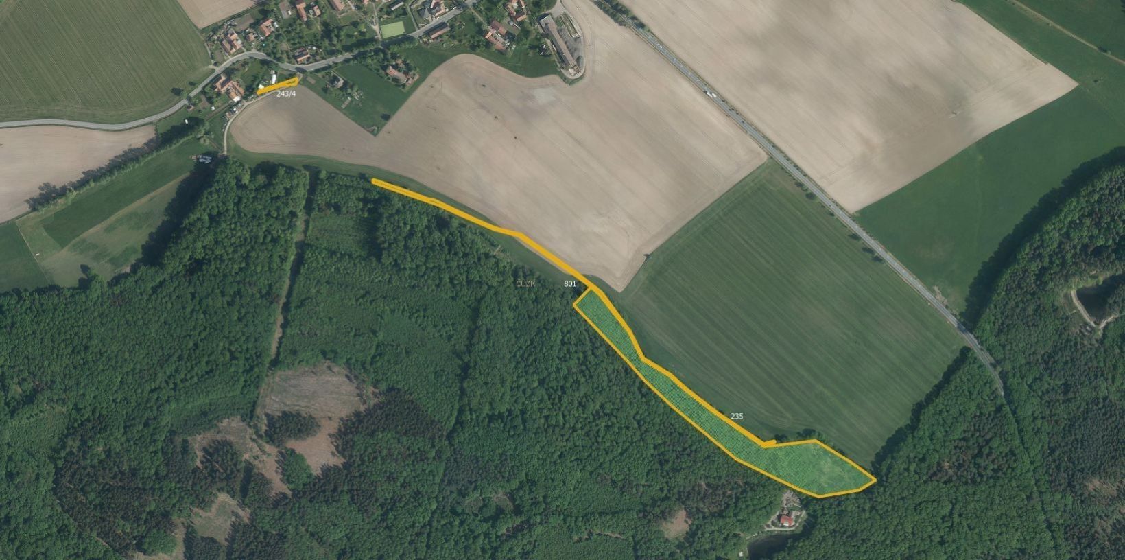 Prodej zemědělský pozemek - Radhošť