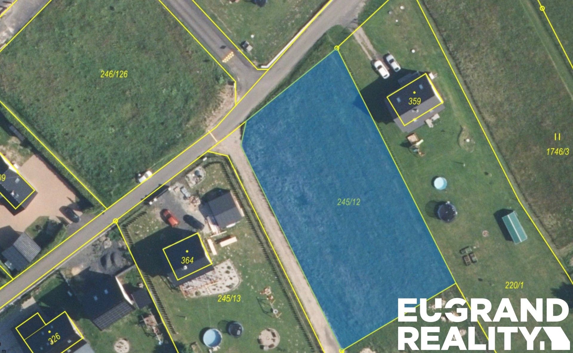 Pozemky pro bydlení, Horní Habartice, 2 004 m²