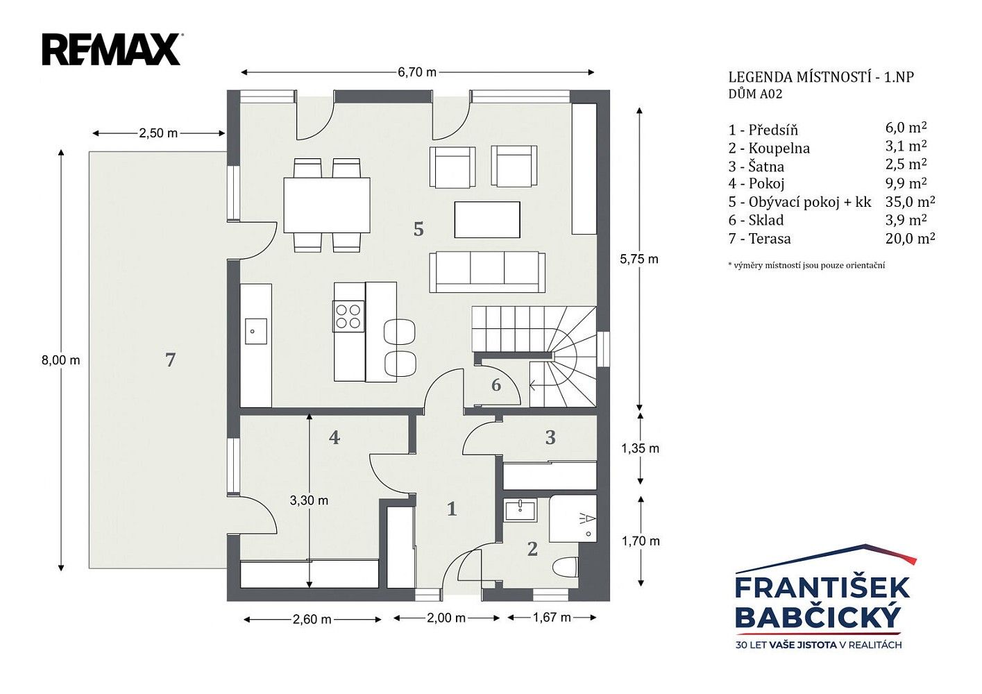 Prodej rodinný dům - Jenštejn, okres Praha-východ, Středočeský kraj, 120 m² - 5