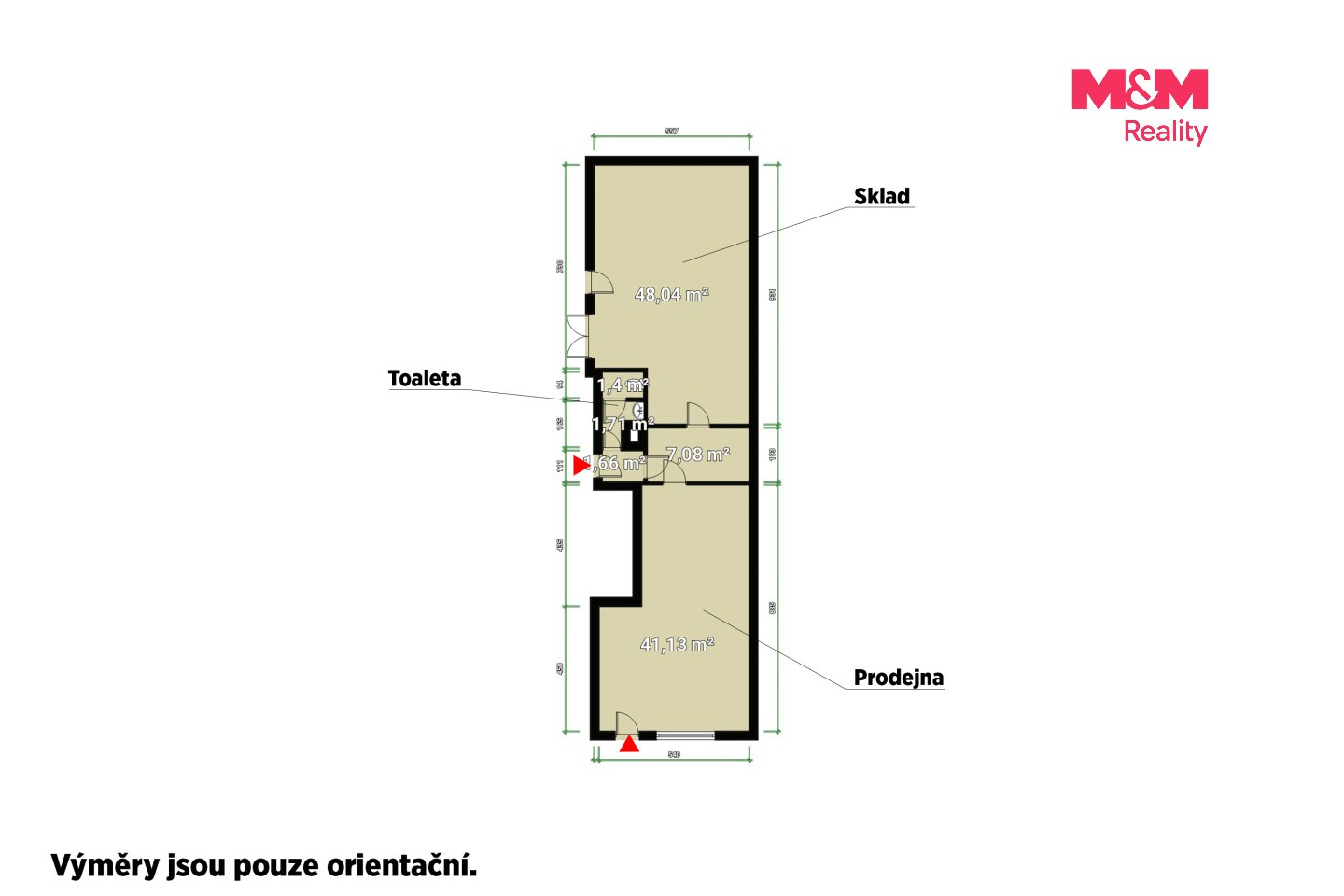 Obchodní prostory · 100 m² · Slovanská, Plzeň - 3