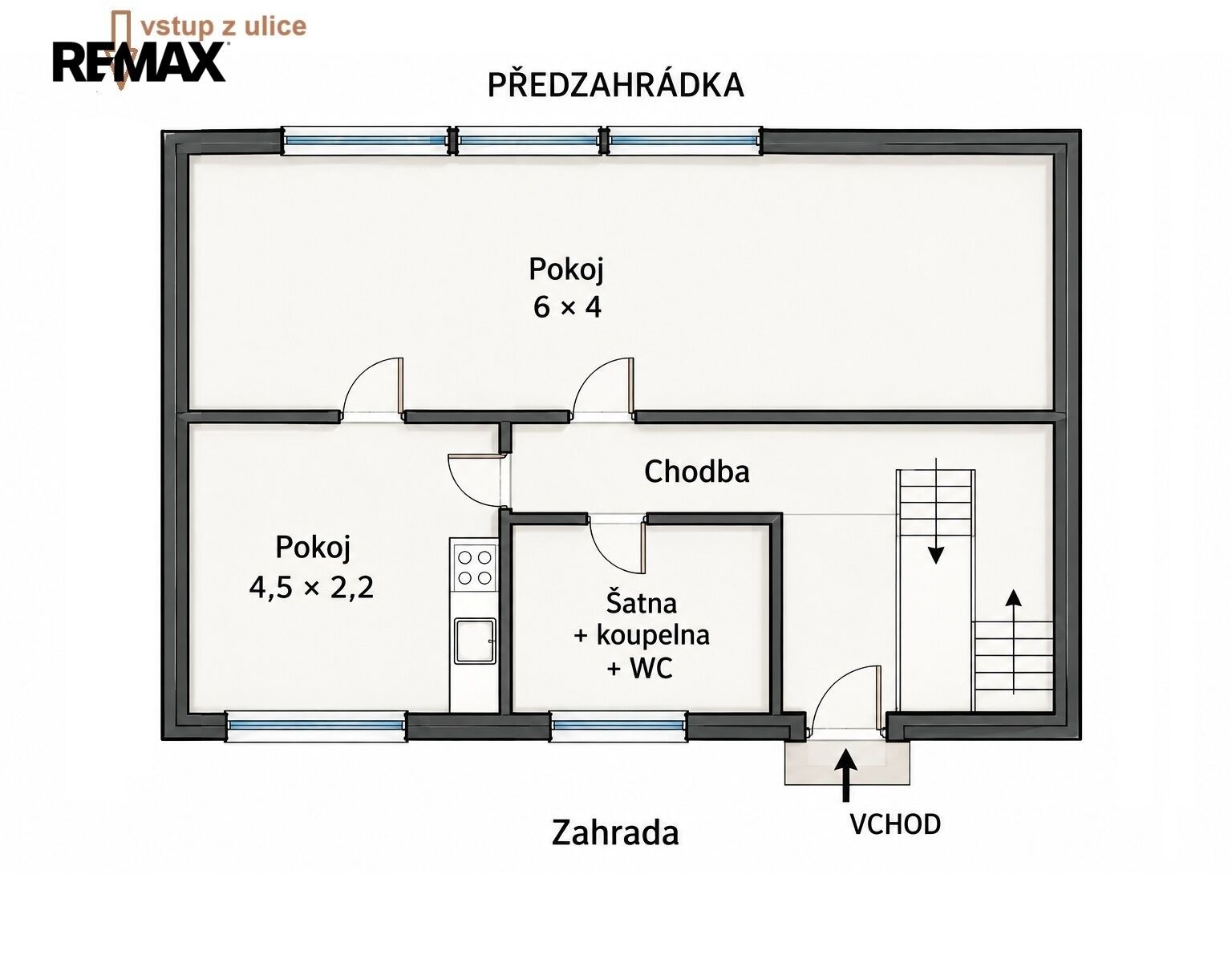 Prodej rodinný dům - Jeremenkova 892, Praha Krč, 180 m² - 5