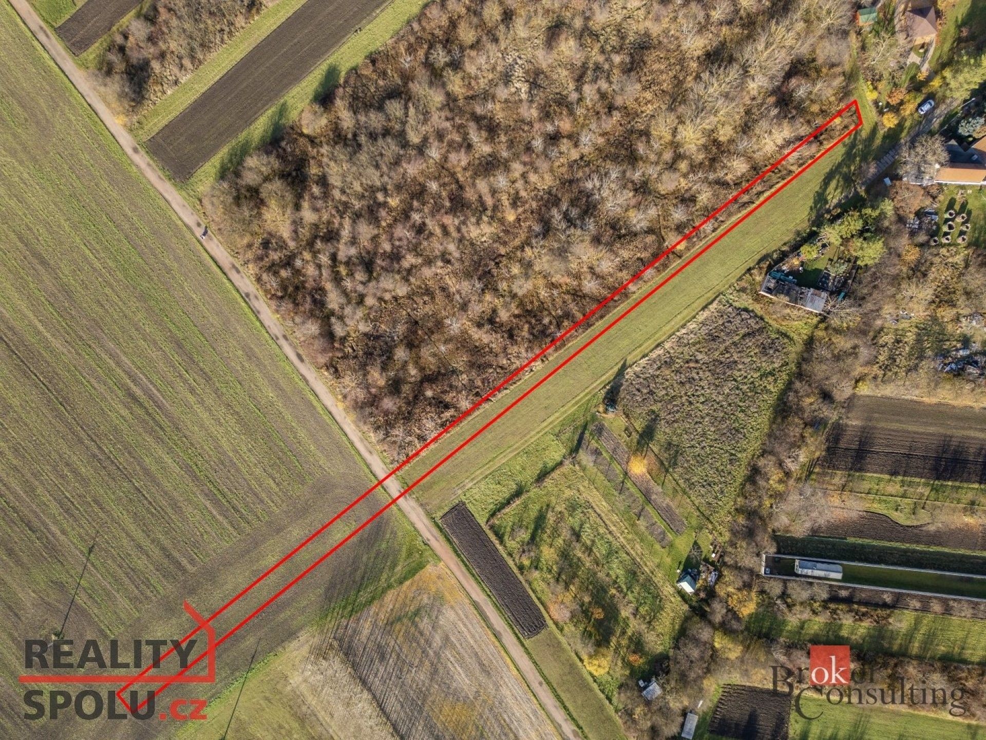 Prodej pozemek pro bydlení - Újezd u Brna, 1 216 m²