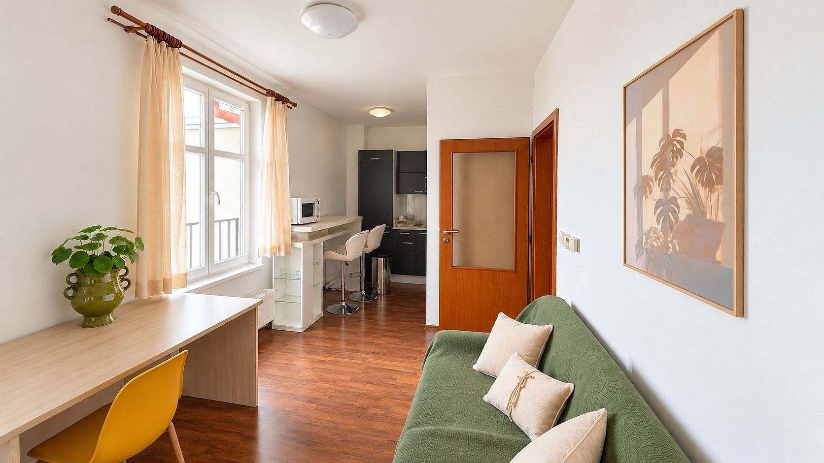 2+kk, Krymská, Praha 10 - Vršovice, 39 m² - 1