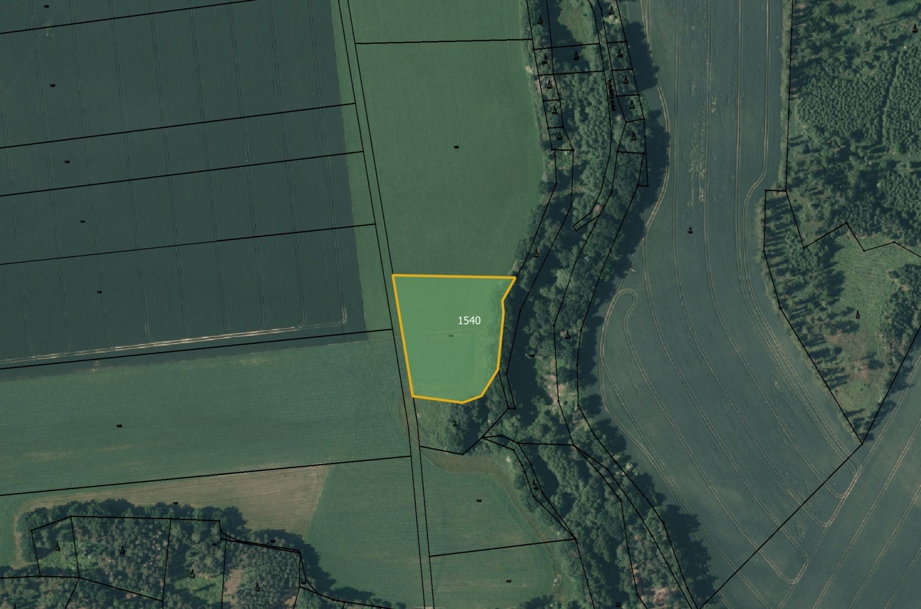 Zemědělský pozemek, 3 421 m²