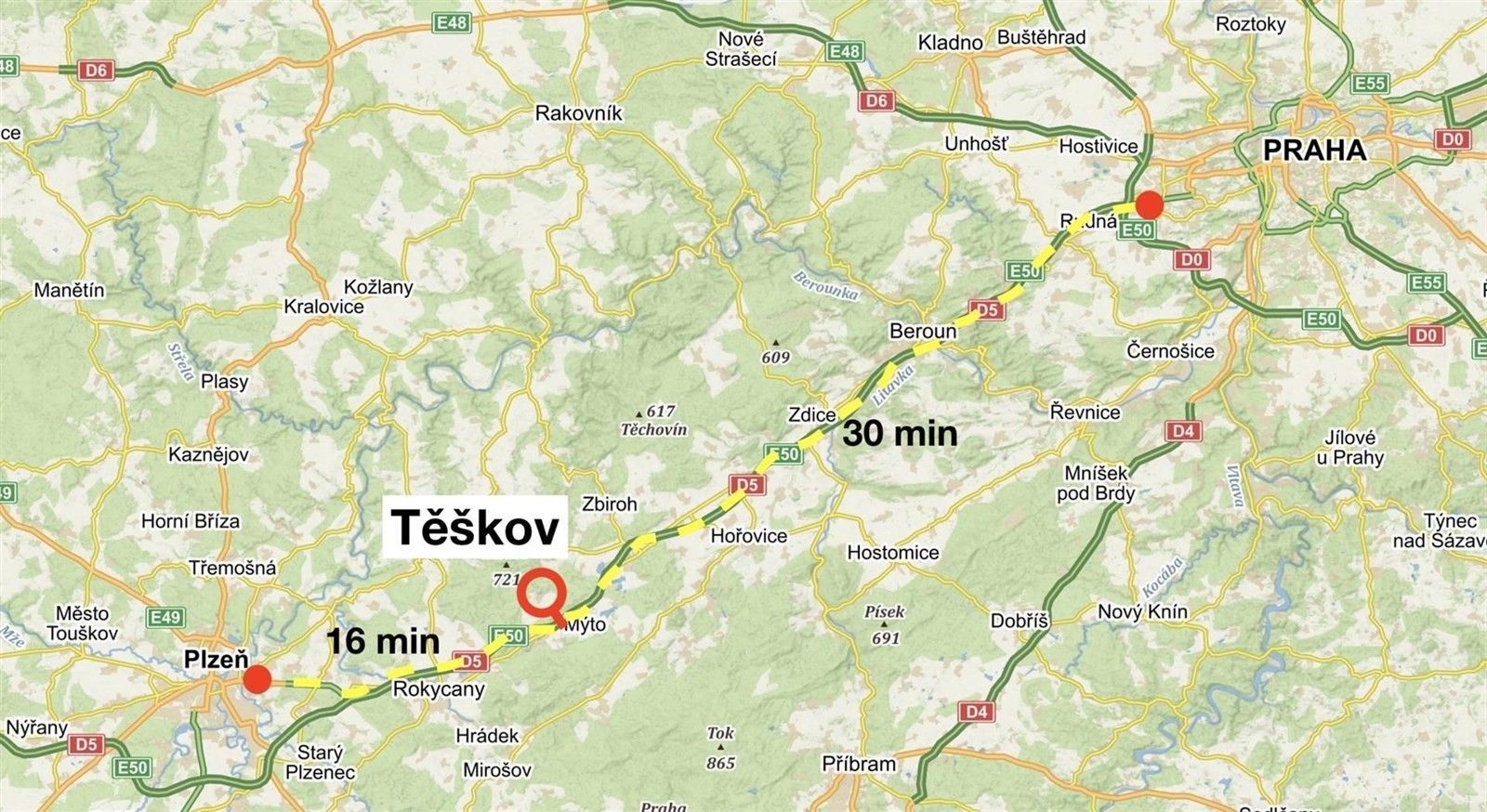 Komerční pozemek · Těškov - 4