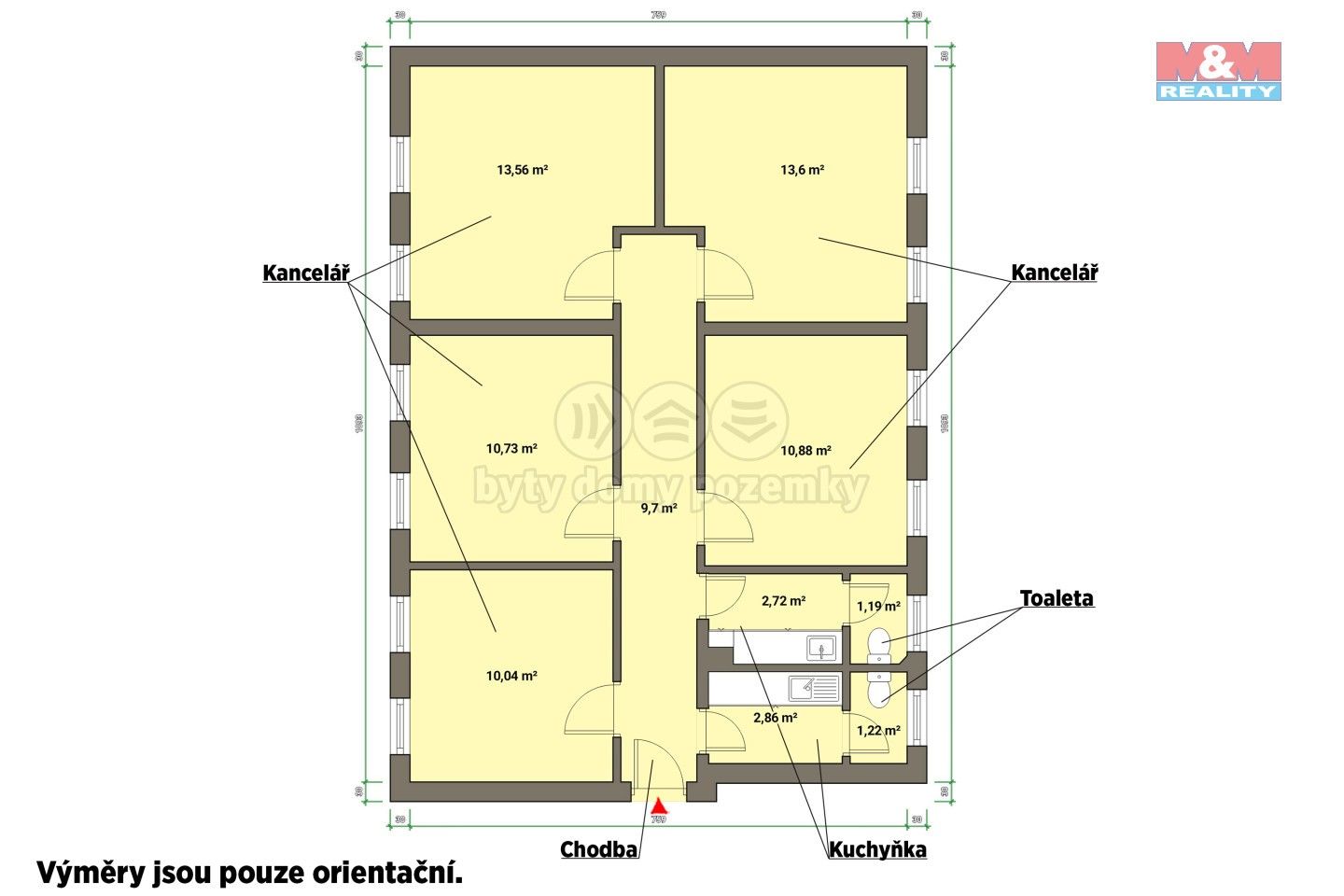Kancelář · 77 m² · U Mlékárny, Mariánské Lázně - 4