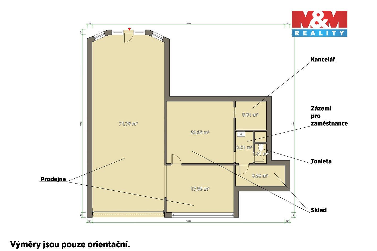 Pronájem obchodní prostory - Třemošná, okres Plzeň-sever, Plzeňský kraj, 133 m² - 5