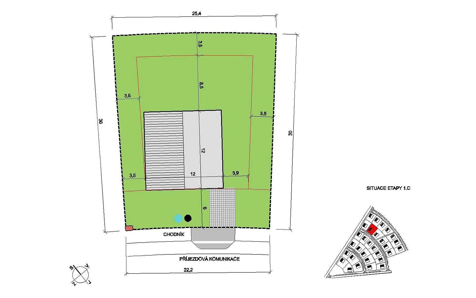 Pozemek pro bydlení, 714 m²