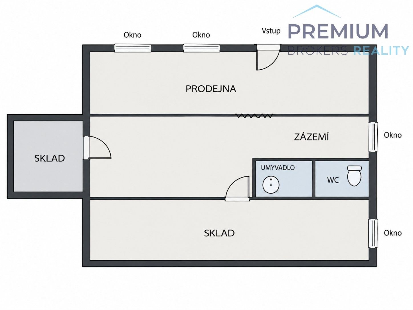 Obchodní prostory · 90 m² · Žatec Bezděkov - 4