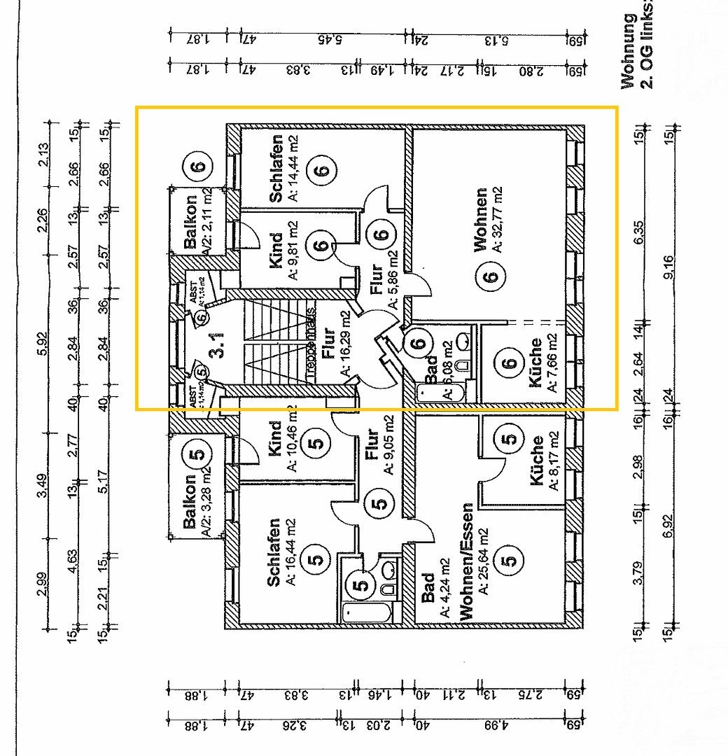 3+1, Chemnitz Sonnenberg Sachsen 09130, 80 m² - 1