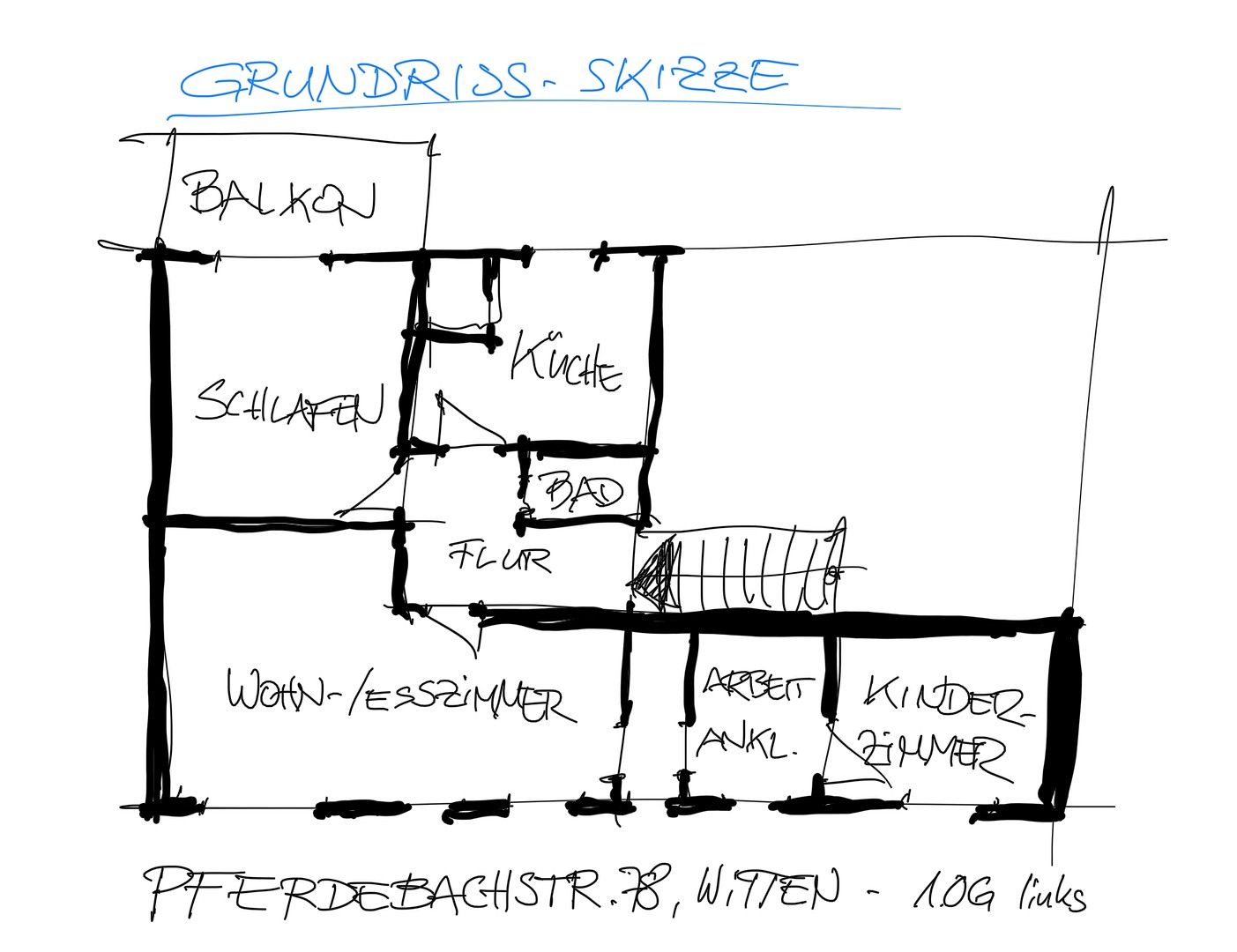 3+1, Pferdebachstr. 78, , Severní Porýní-Vestfálsko, 90 m² - 1