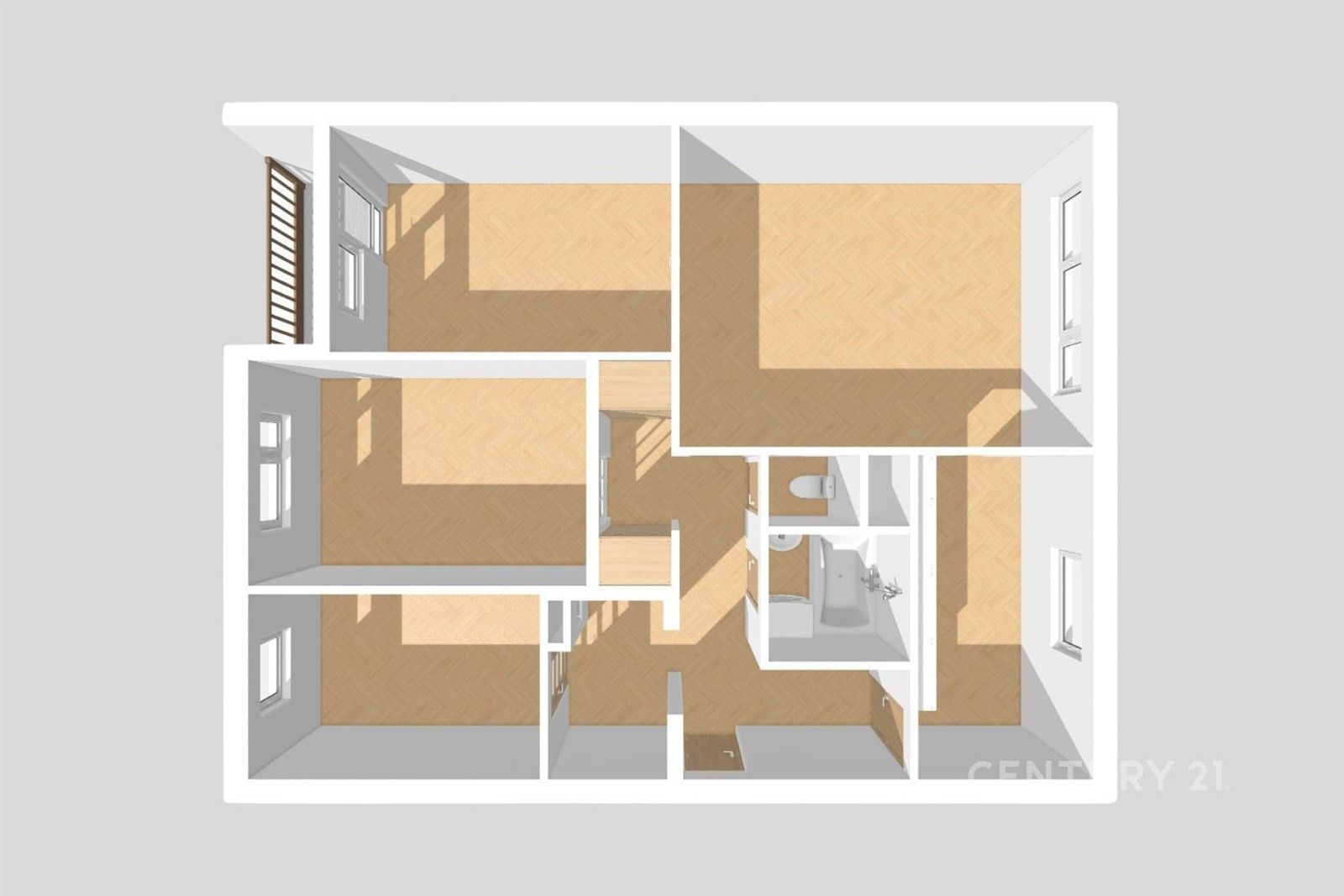 4+1, Budovatelů 2088, Krnov Pod Bezručovým vrchem, 80 m² - 1