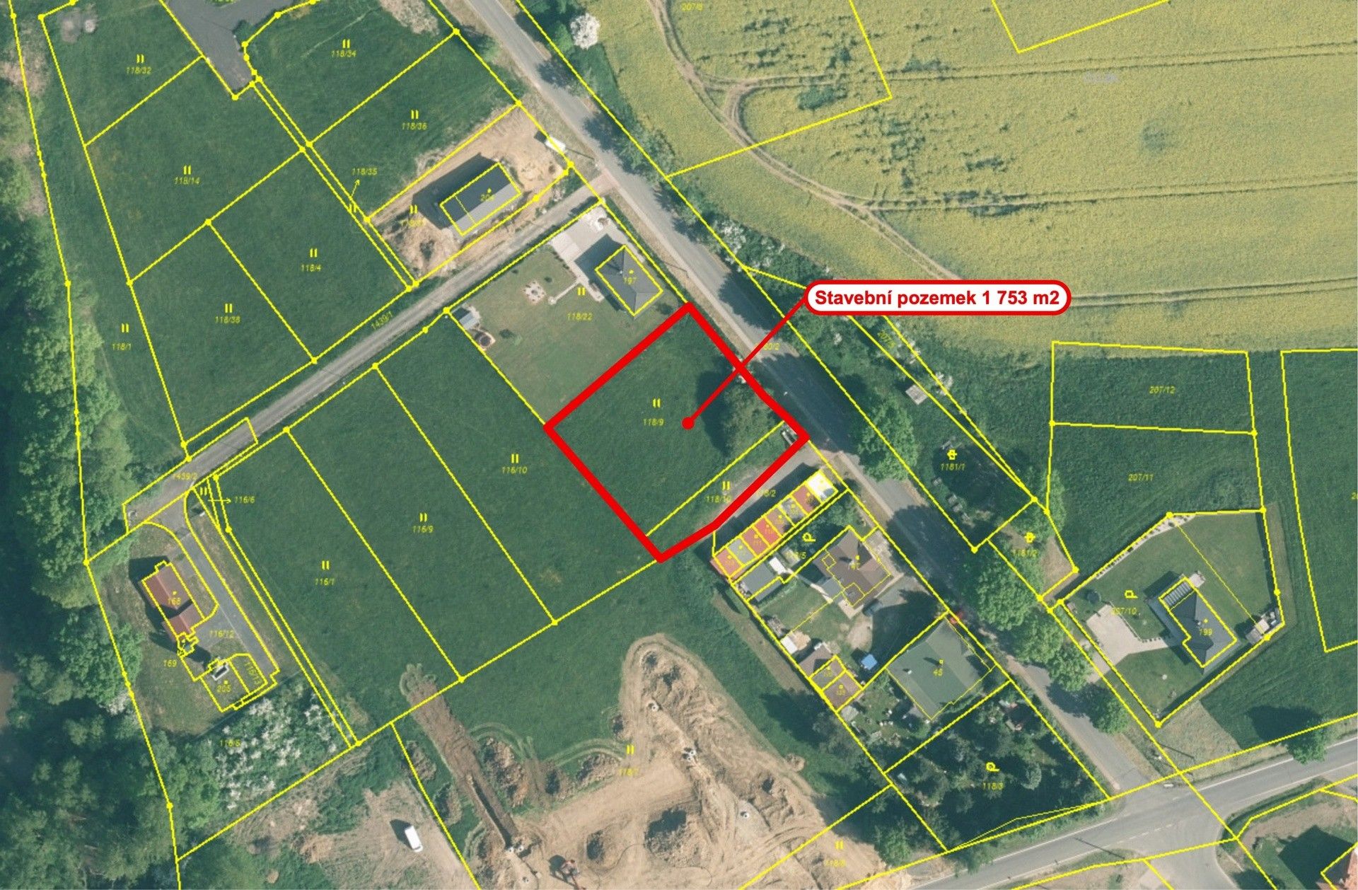 Pozemky pro bydlení, Okrouhlá