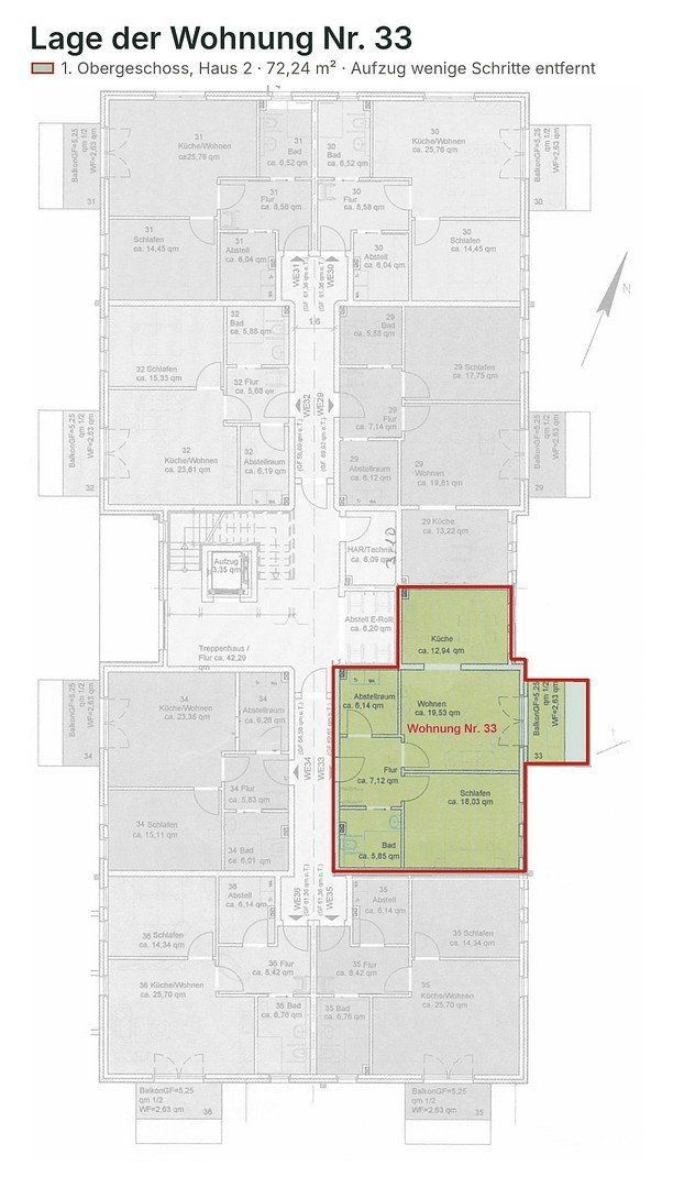 Byt 2+1 · 72 m² · , Mecklenburg-Vorpommern - 3