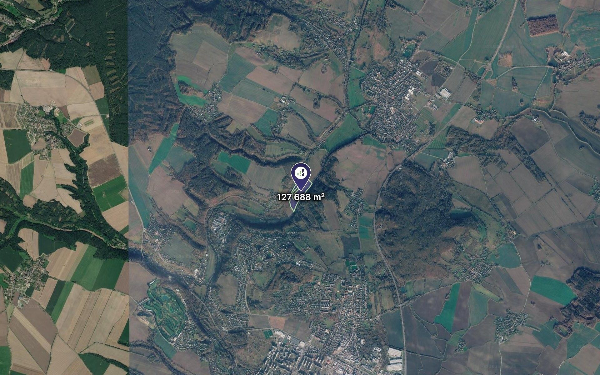 Louky, Bakov nad Jizerou, 127 688 m² - 2