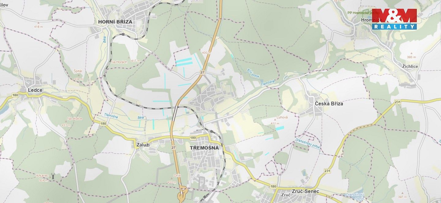 Zemědělské pozemky, Třemošná, okres Plzeň-sever, Plzeňský kraj - 2