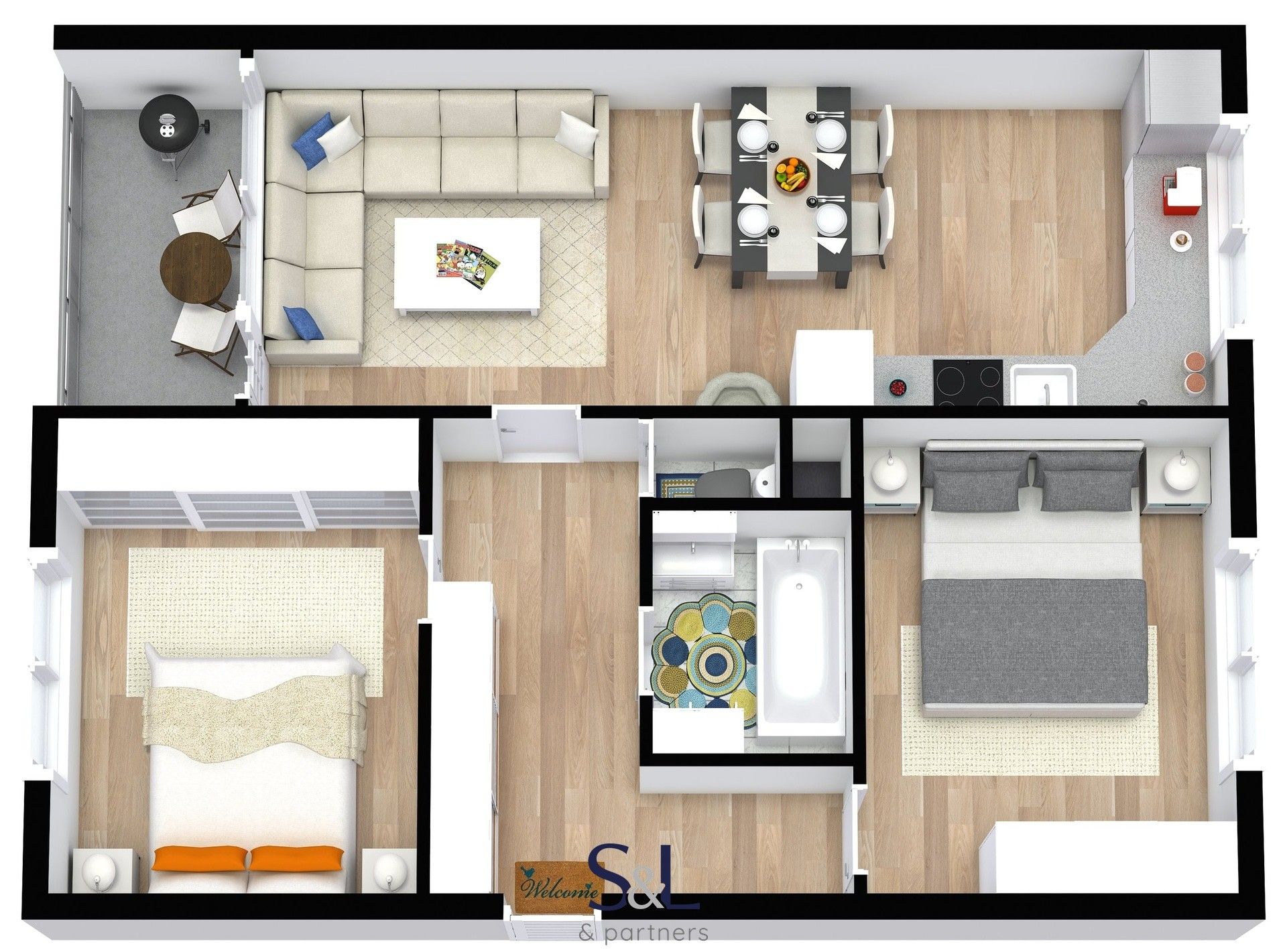 Pronájem byt 3+kk - Klášterní, Česká Lípa, 70 m² - 5