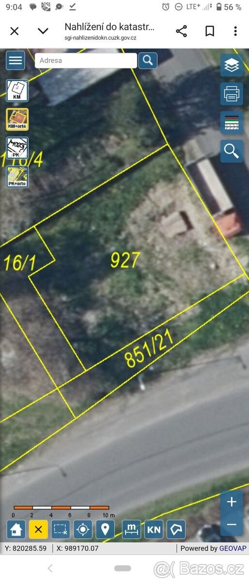 Prodej pozemek pro bydlení - 431 83, Chomutov