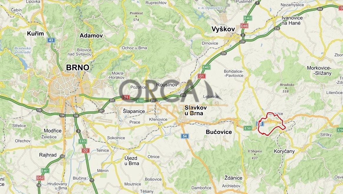 Prodej pozemek pro bydlení - Brankovice, 683 33