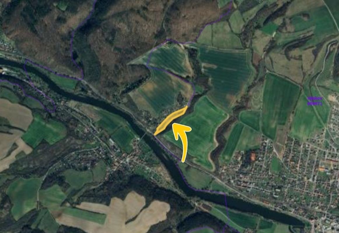 Prodej louka - Nižbor, 12 610 m²