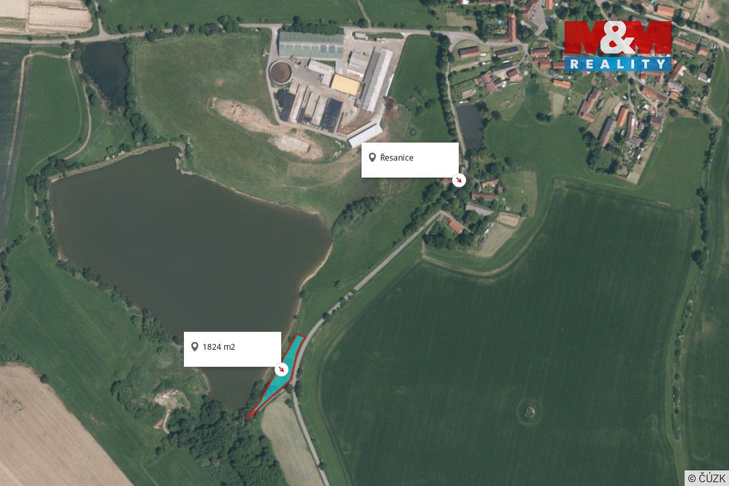Zemědělský pozemek · Kasejovice - Řesanice, okres Plzeň-jih, Plzeňský kraj - 3