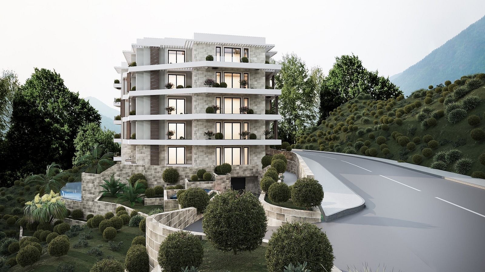Prodej byt 2+kk - Bečiči, Budva, Černá Hora, 52 m² - 5