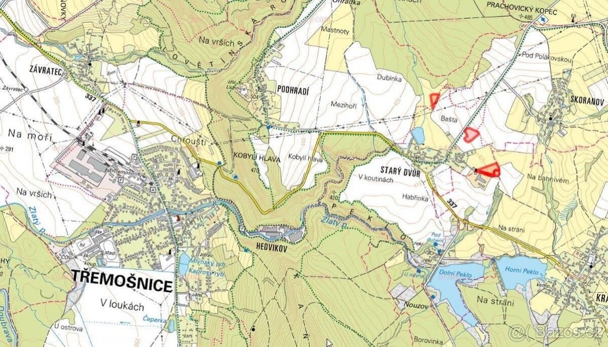 Prodej pozemek pro bydlení - Třemošnice, 538 43