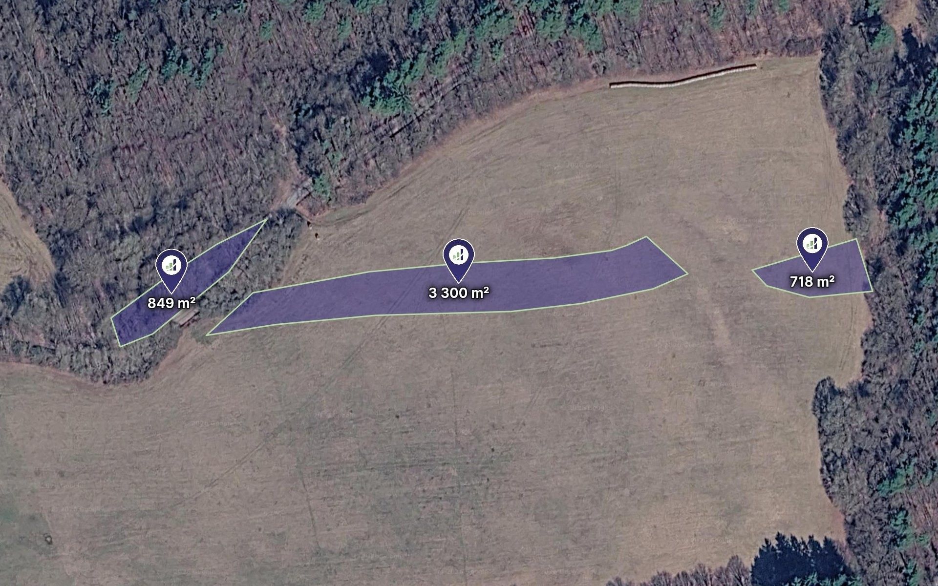 Louky, Petrůvka, 4 867 m² - 1