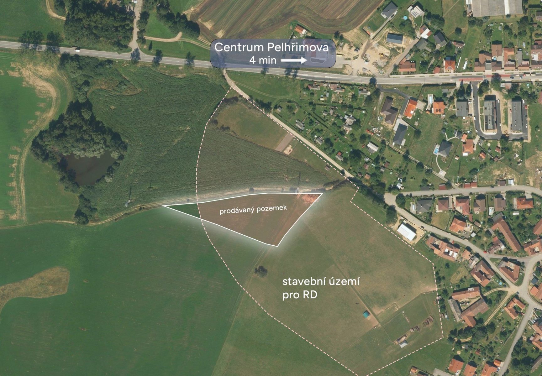 Pozemek pro bydlení · Pelhřimov Starý Pelhřimov - 4