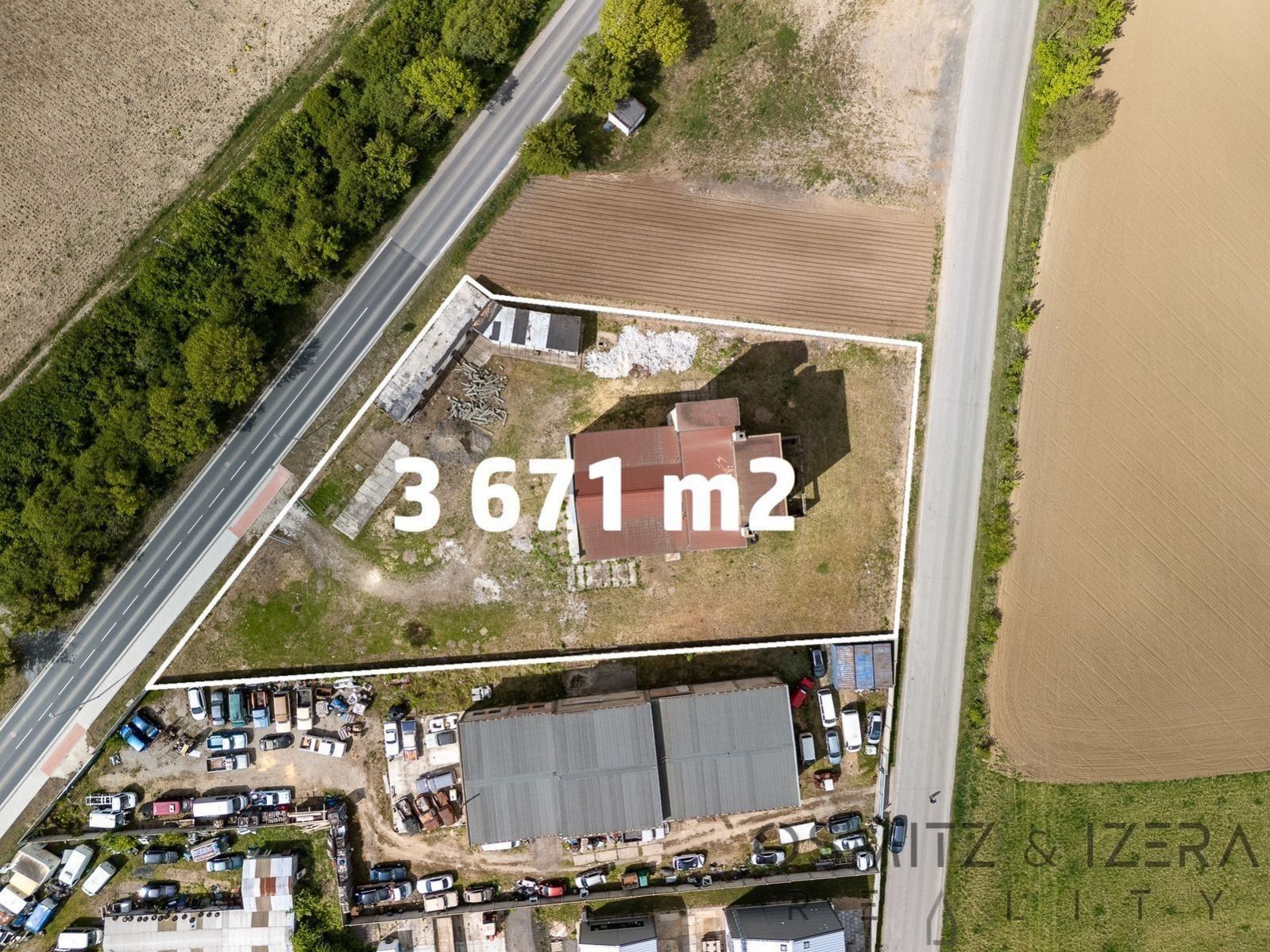 Sklad · 3 671 m² · Nová Ves - 4