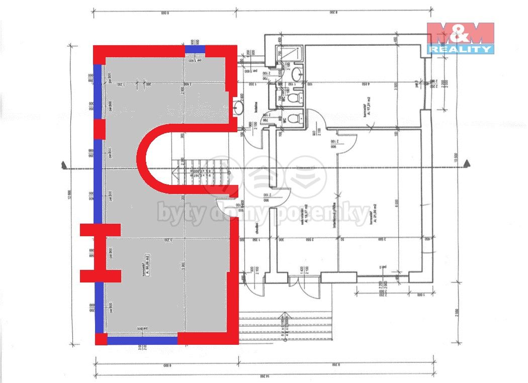 Kancelář · 54 m² · U Vodárny, Hlučín - 3