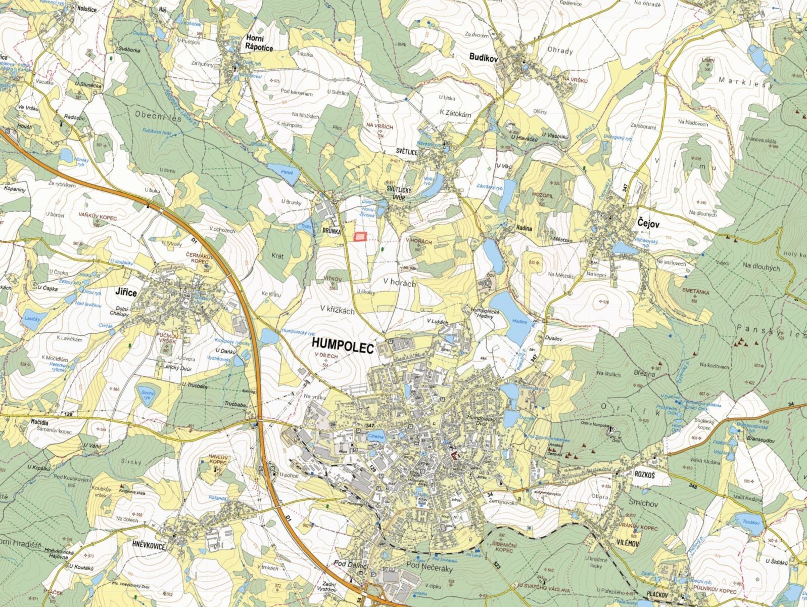 Zemědělské pozemky, Humpolec Světlice - 2