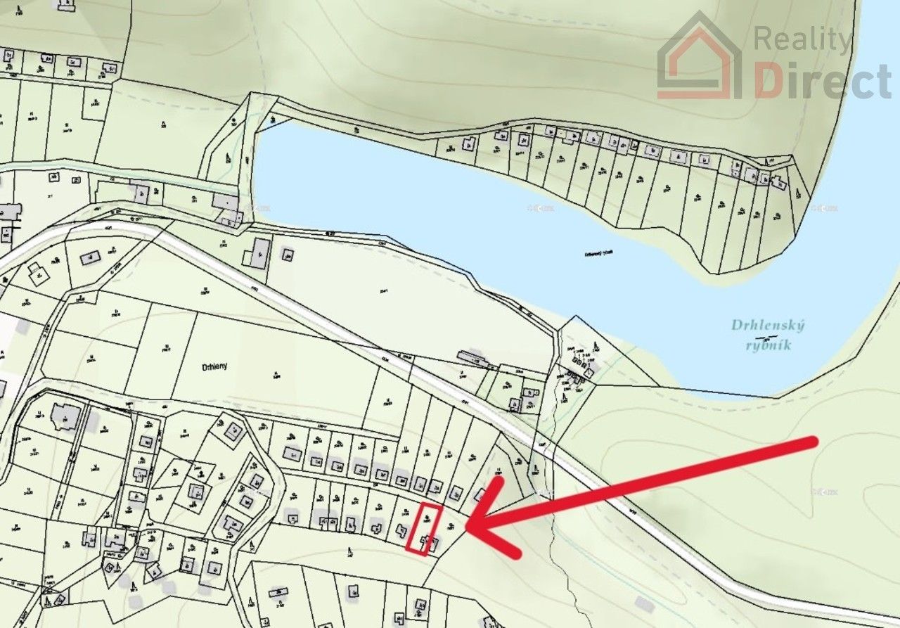 Prodej pozemek pro bydlení - Drhleny, Kněžmost, 371 m²