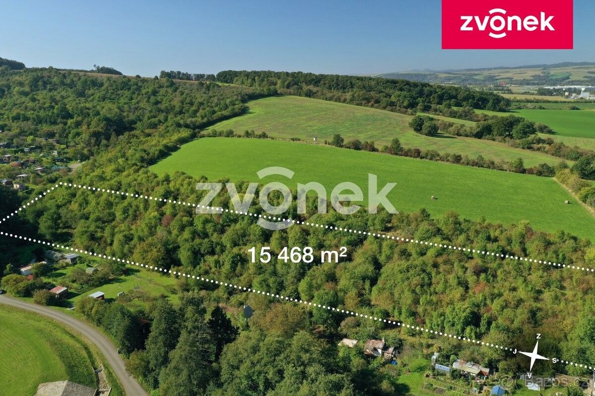 Zemědělské pozemky, Zlín, 763 02, 15 468 m²