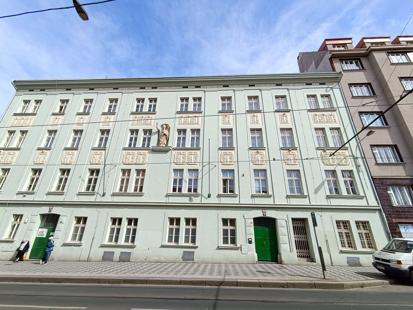 Pronájem byt 1+1 - Na slupi, Nové Město, Praha, Česko, 37 m²