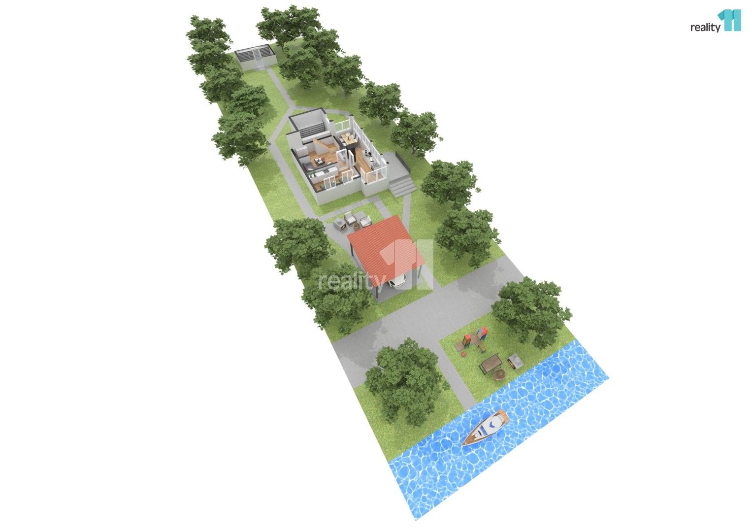 Chaty, Za Labem, Čelákovice, 50 m²
