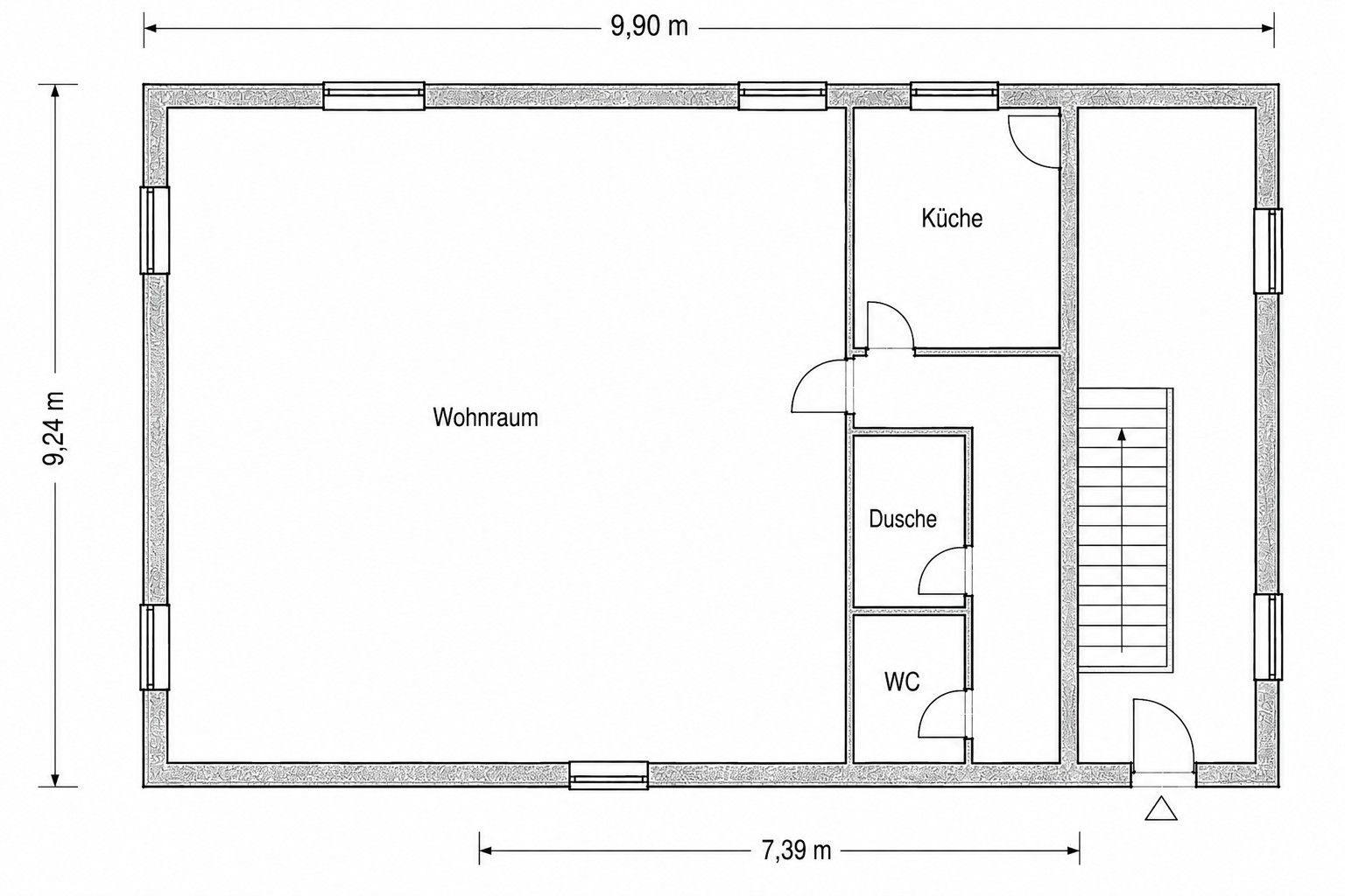 2+1, , Dolní Sasko, 78 m² - 2