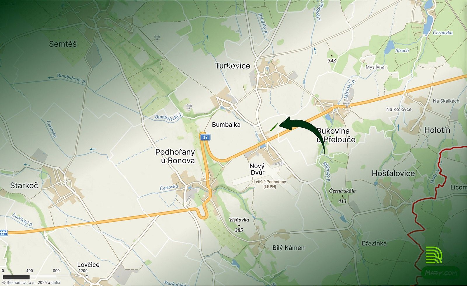 Zemědělský pozemek · Podhořany u Ronova, okres Chrudim - 4