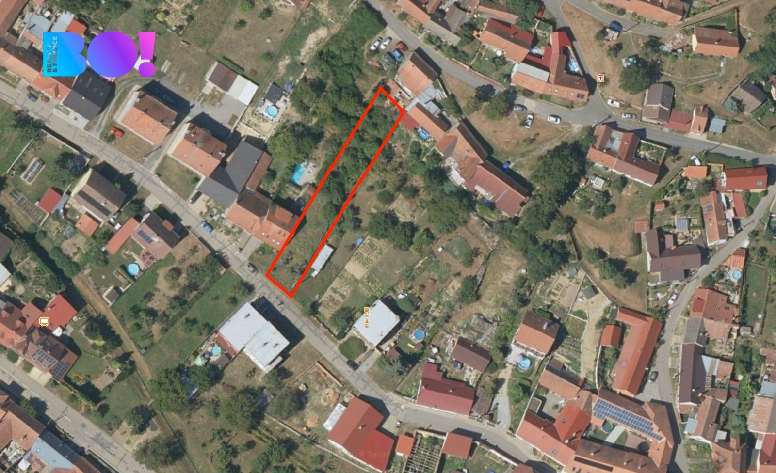 Pozemky pro bydlení, Boleradice, 724 m²
