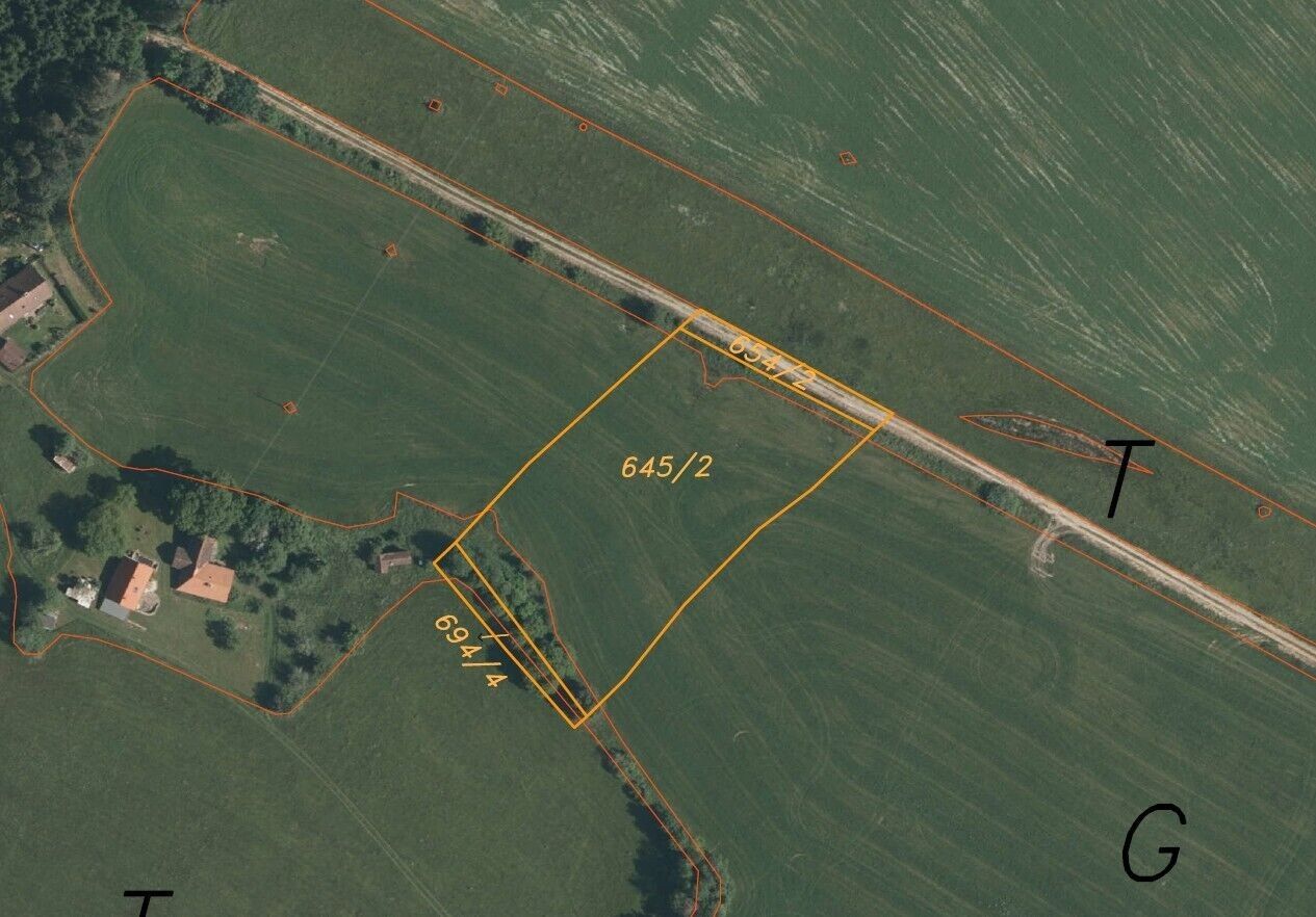 Pozemek · 5 987 m² · Holubov - 3