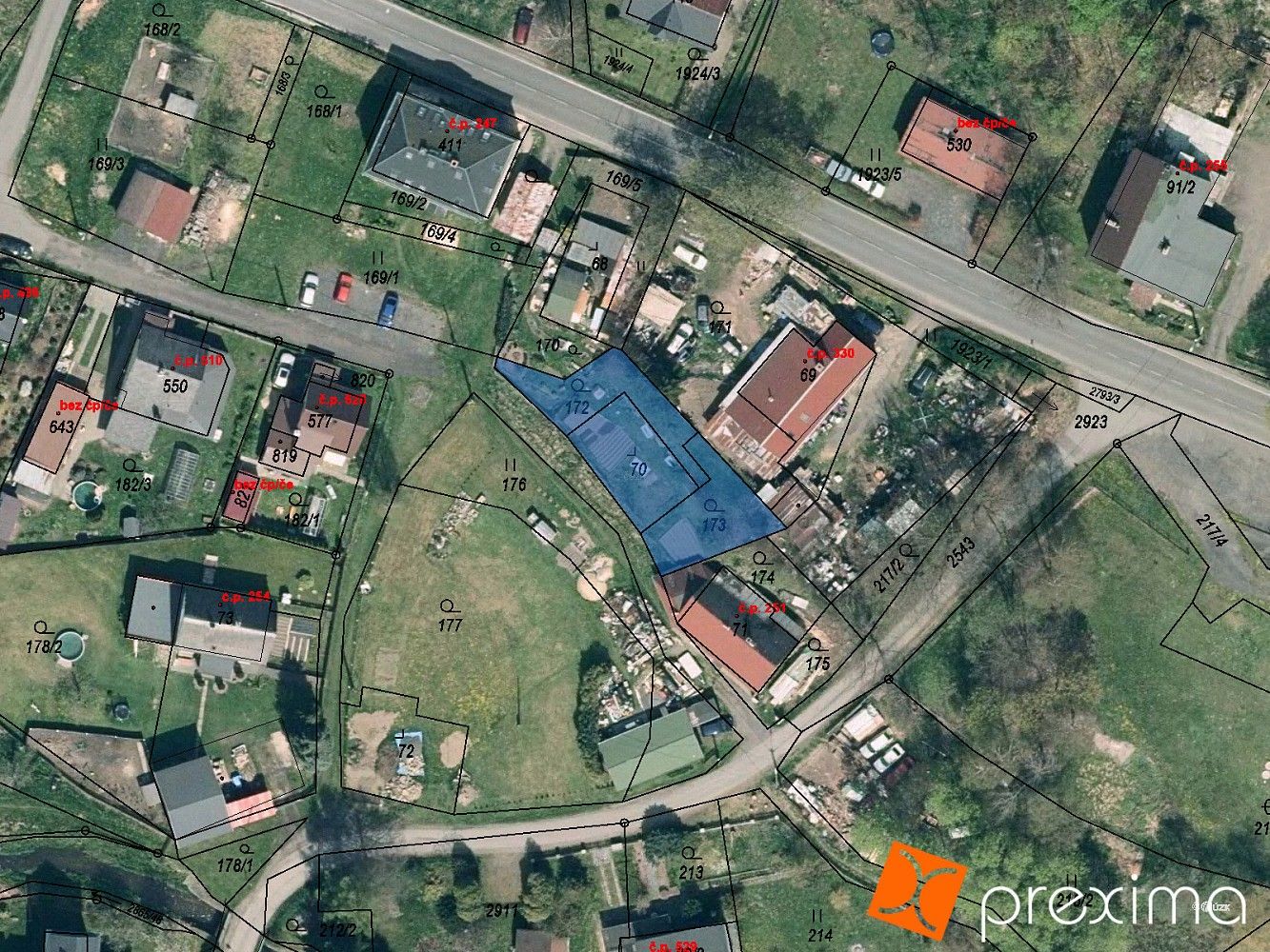 Pozemek pro bydlení, 478 m²