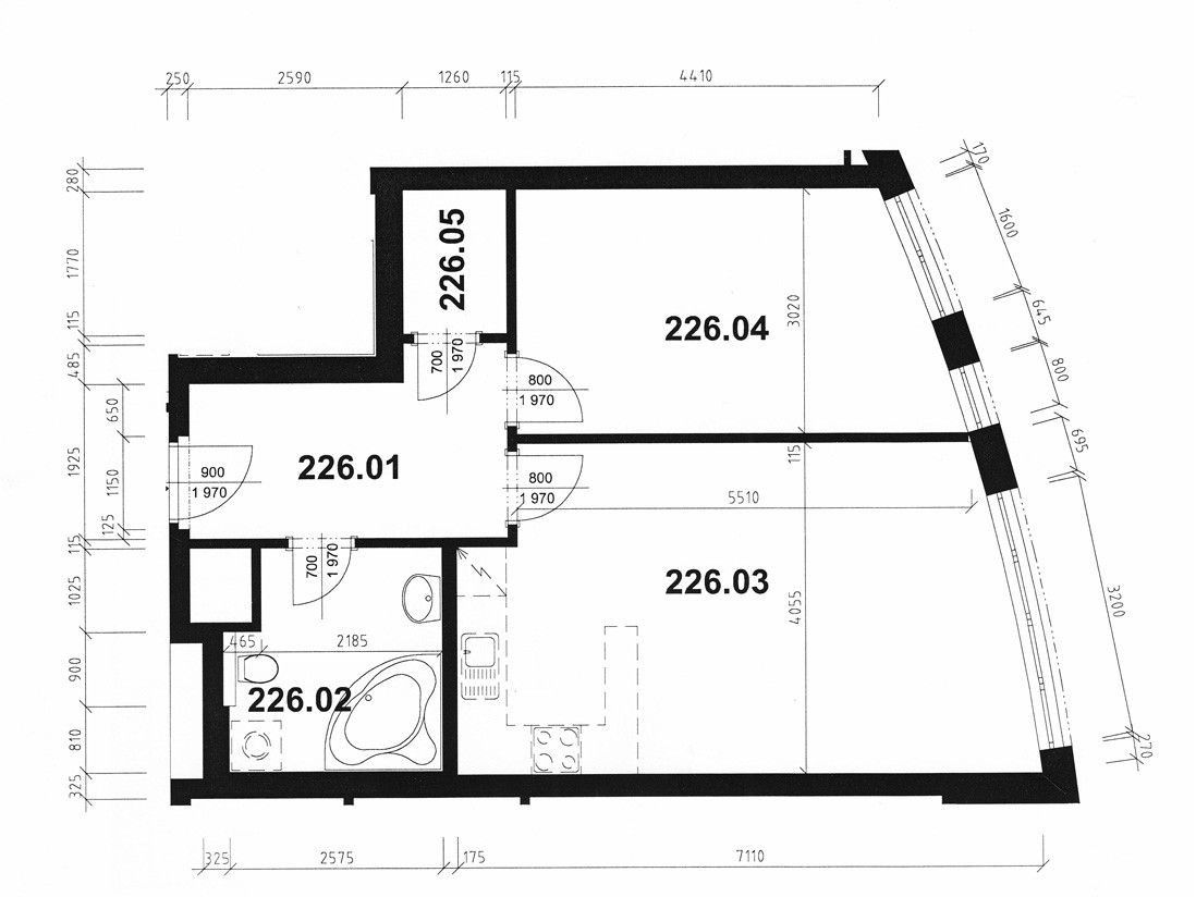 2+kk, Tlumačovská, Praha - Stodůlky, 62 m² - 1