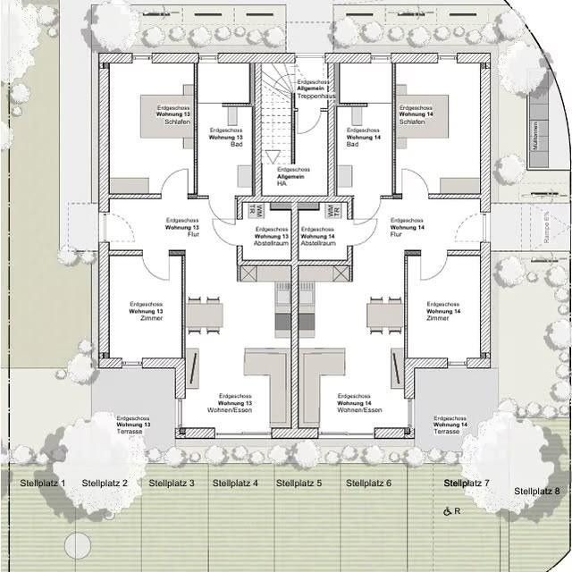 3+1, In den 30 Morgen 43, , Porýní-Falc, 81 m² - 1