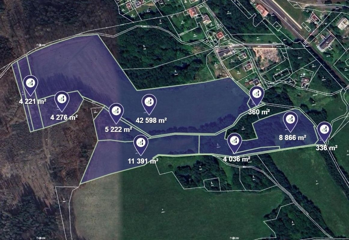 Louky, Mikulášovice, 40 653 m²