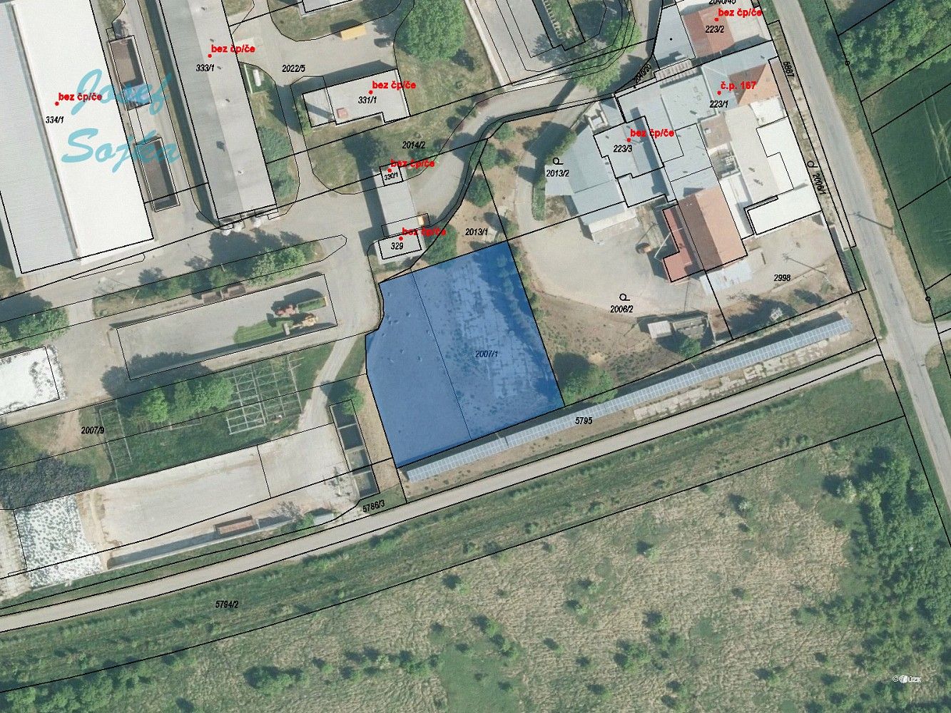 Sklady, Tištín, okres Prostějov, Olomoucký kraj, 2 000 m² - 2