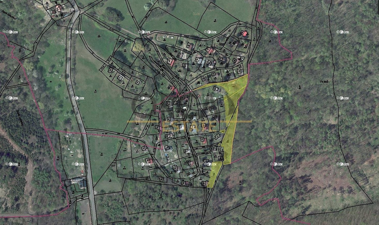 Louka, 4 510 m²