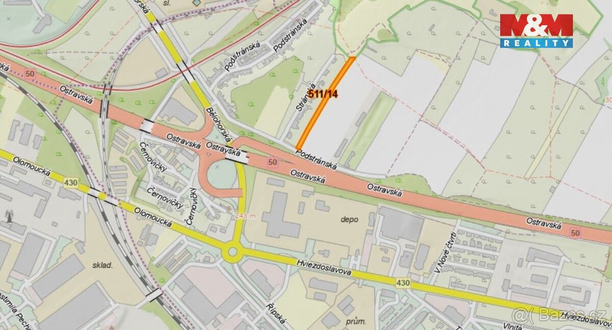 Prodej pozemek pro bydlení - Brno, 635 00