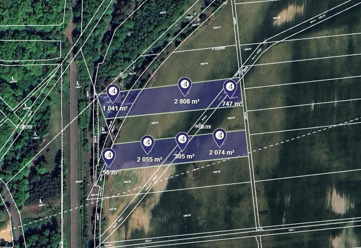 Zemědělský pozemek, 2 802 m²